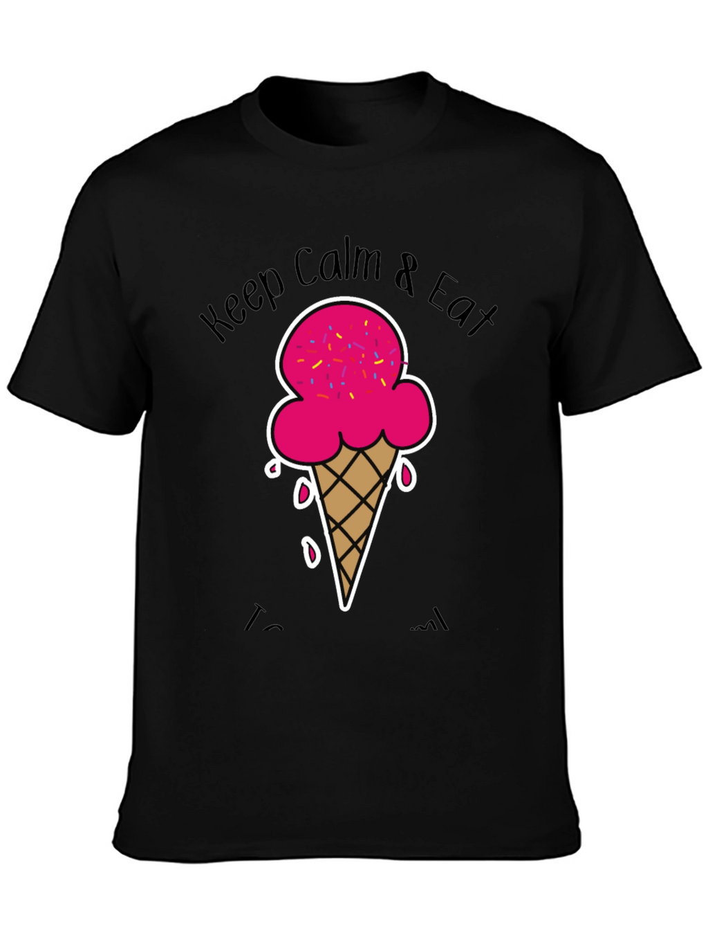 Keep Calm & Eat Ice Cream T-Shirt