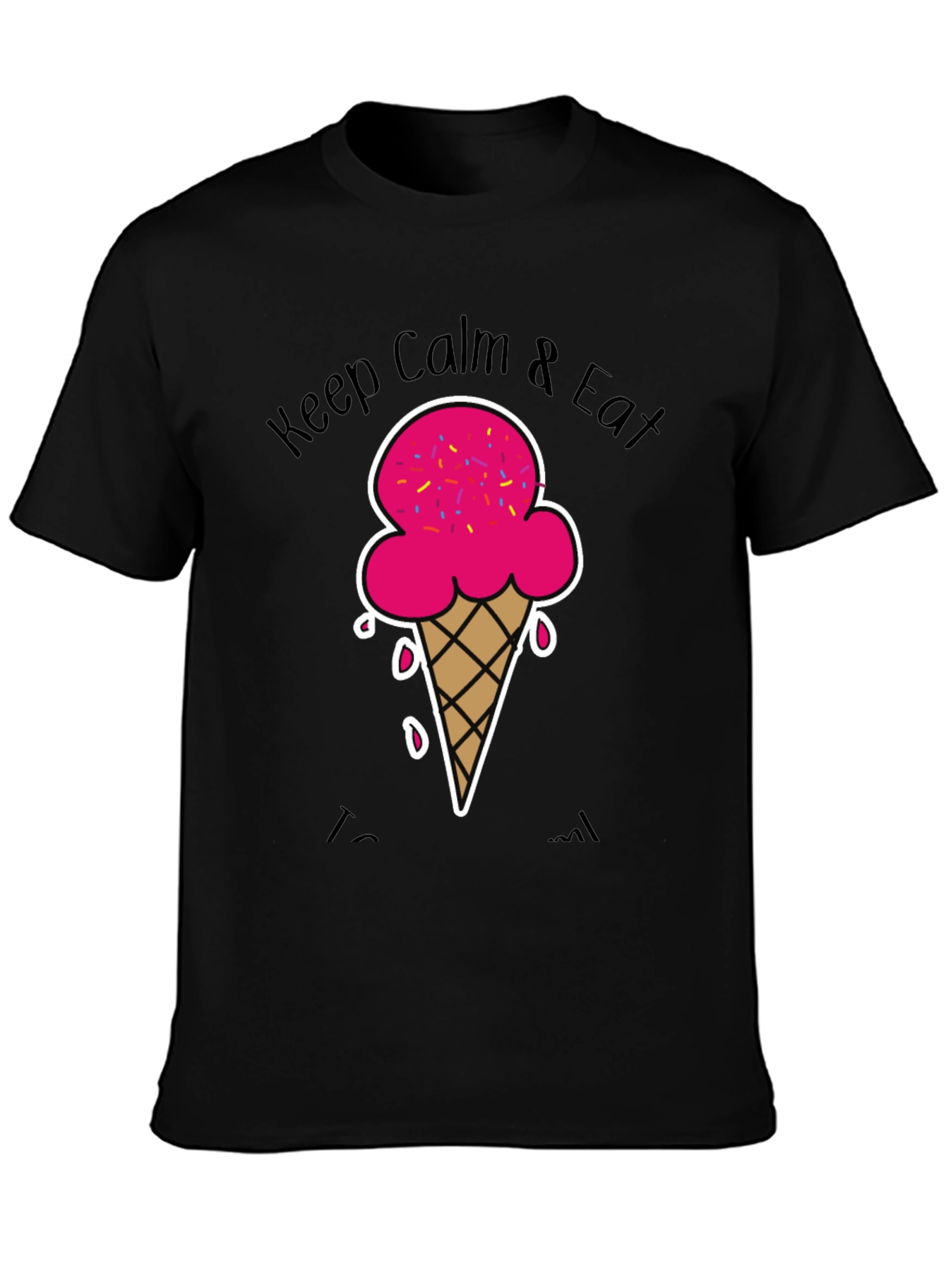 Keep Calm & Eat Ice Cream T-Shirt
