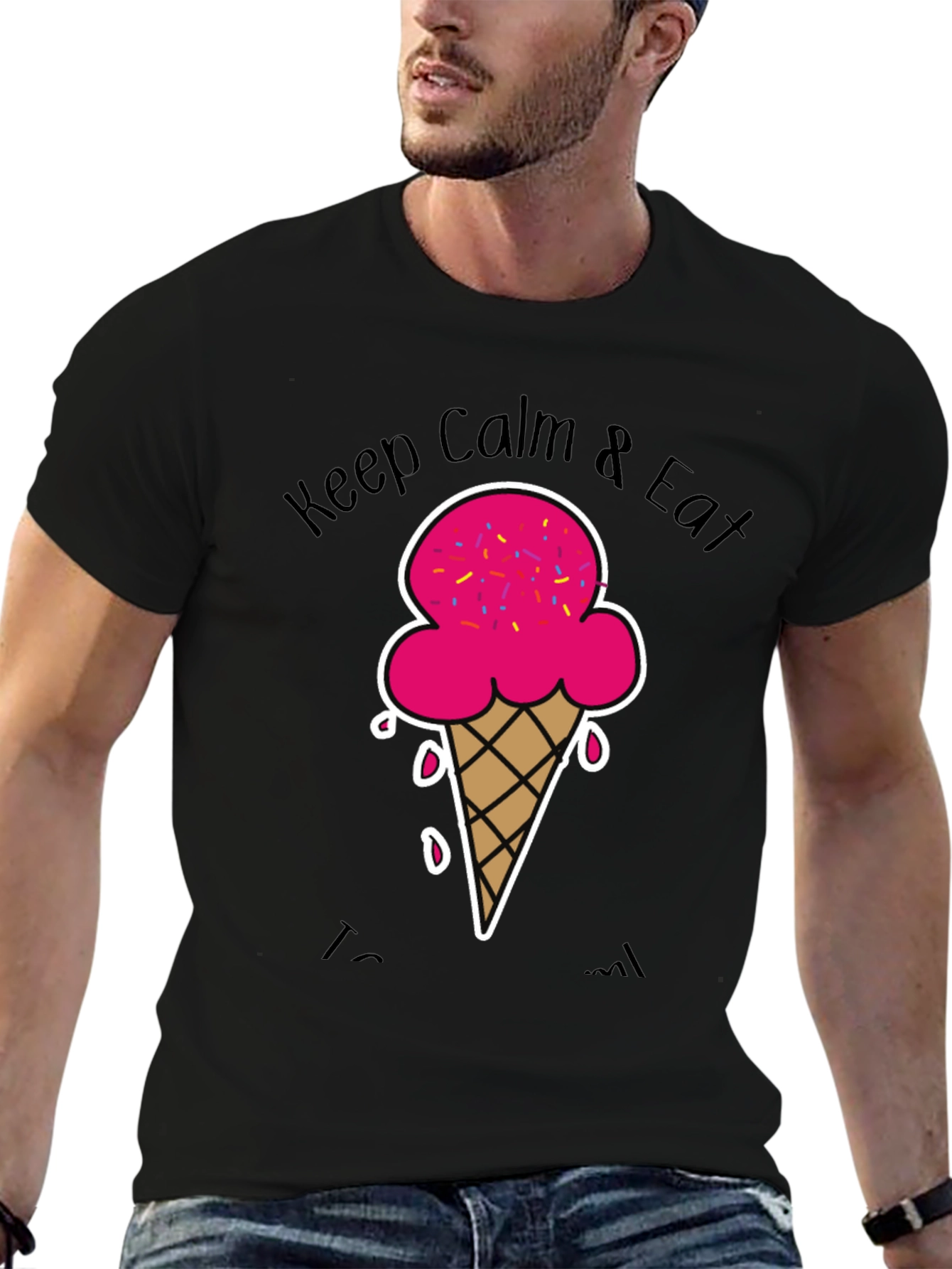 Keep Calm & Eat Ice Cream T-Shirt