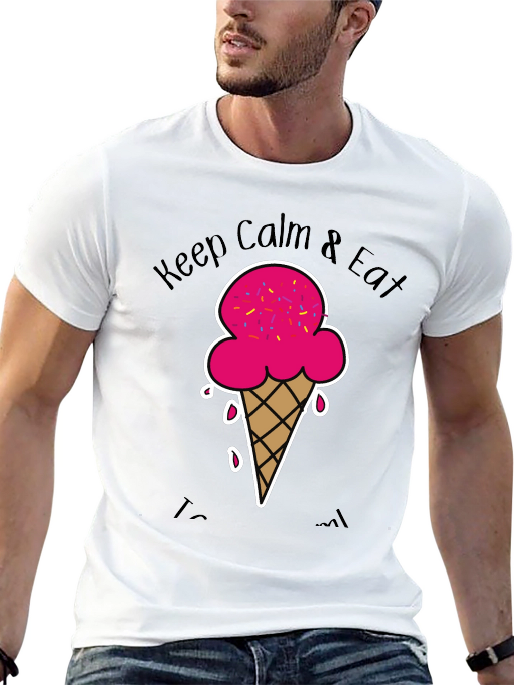 Keep Calm & Eat Ice Cream T-Shirt