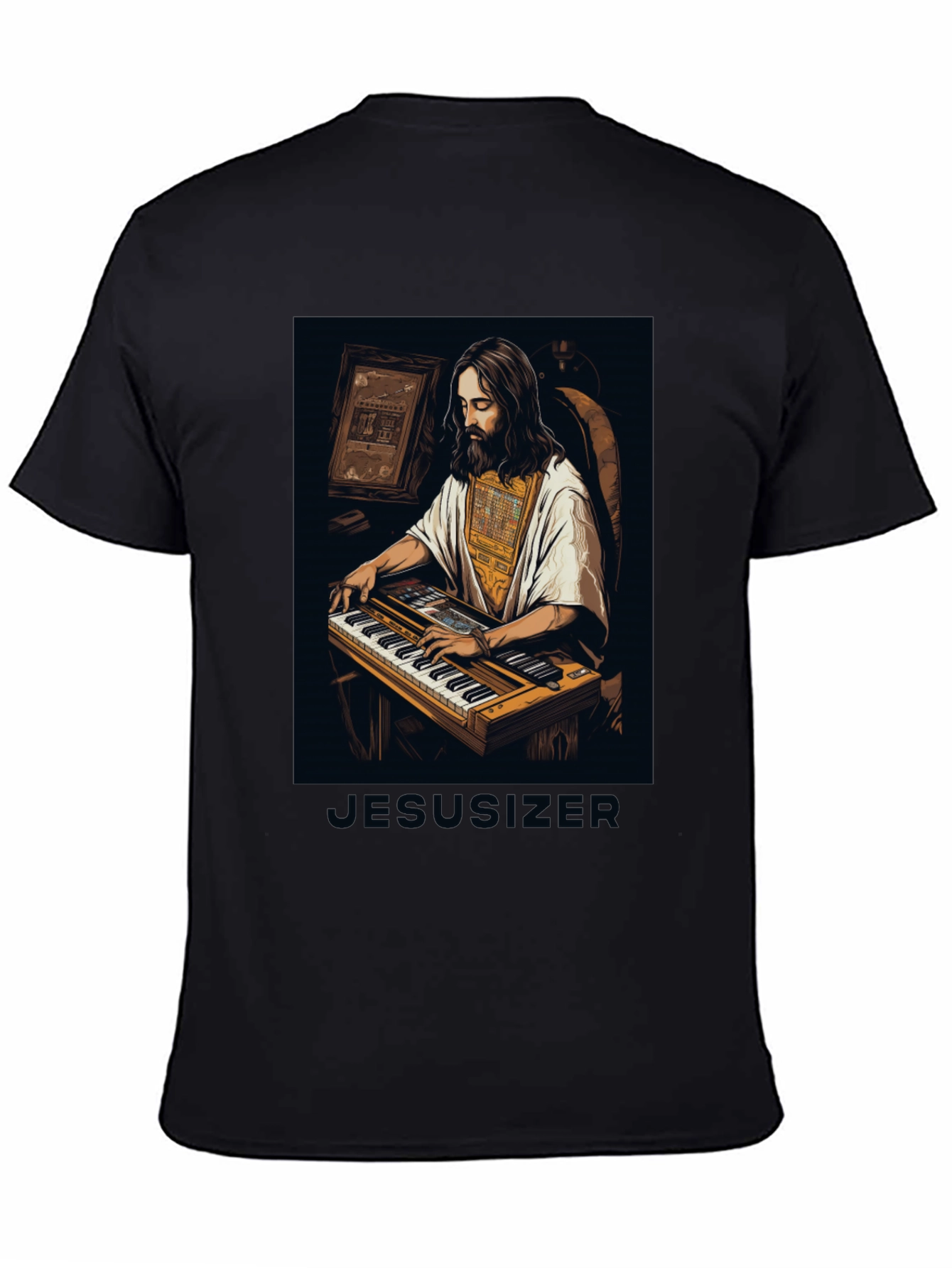 Jesusizer Keyboardist Graphic Tee