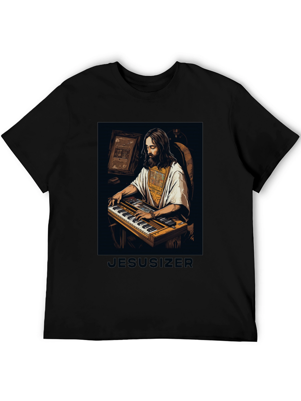 Jesusizer Keyboardist Graphic Tee