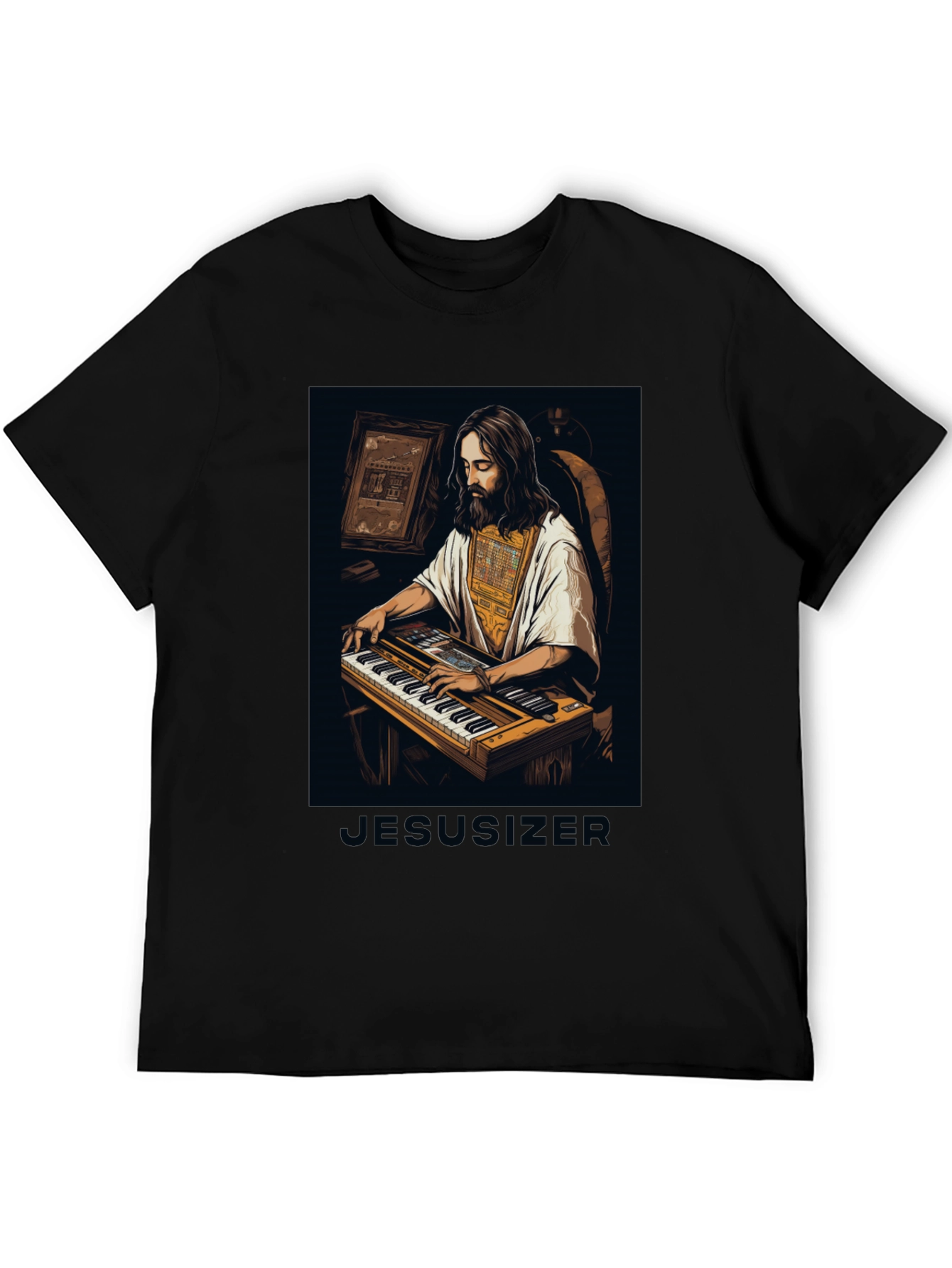 Jesusizer Keyboardist Graphic Tee