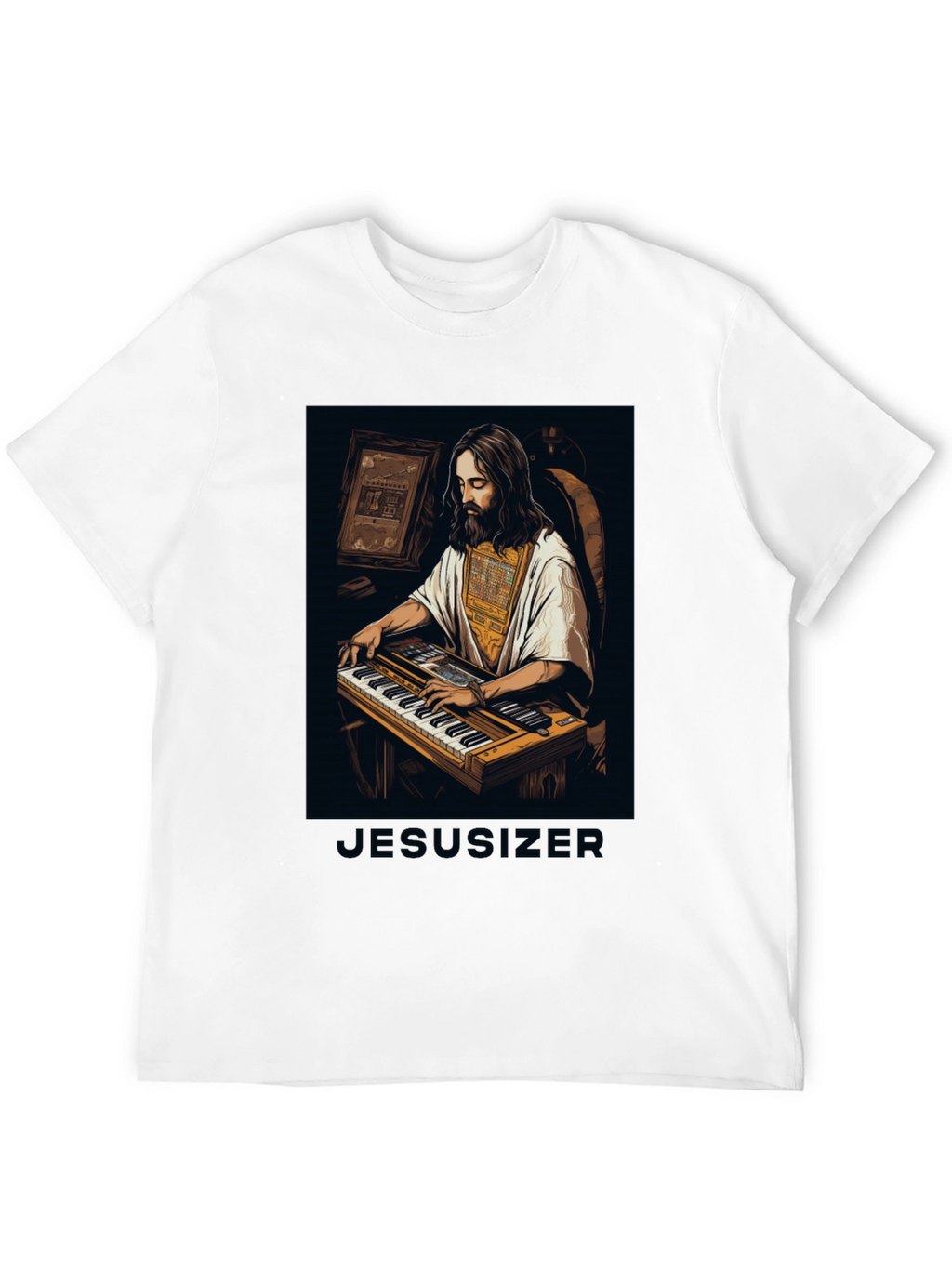 Jesusizer Keyboardist Graphic Tee