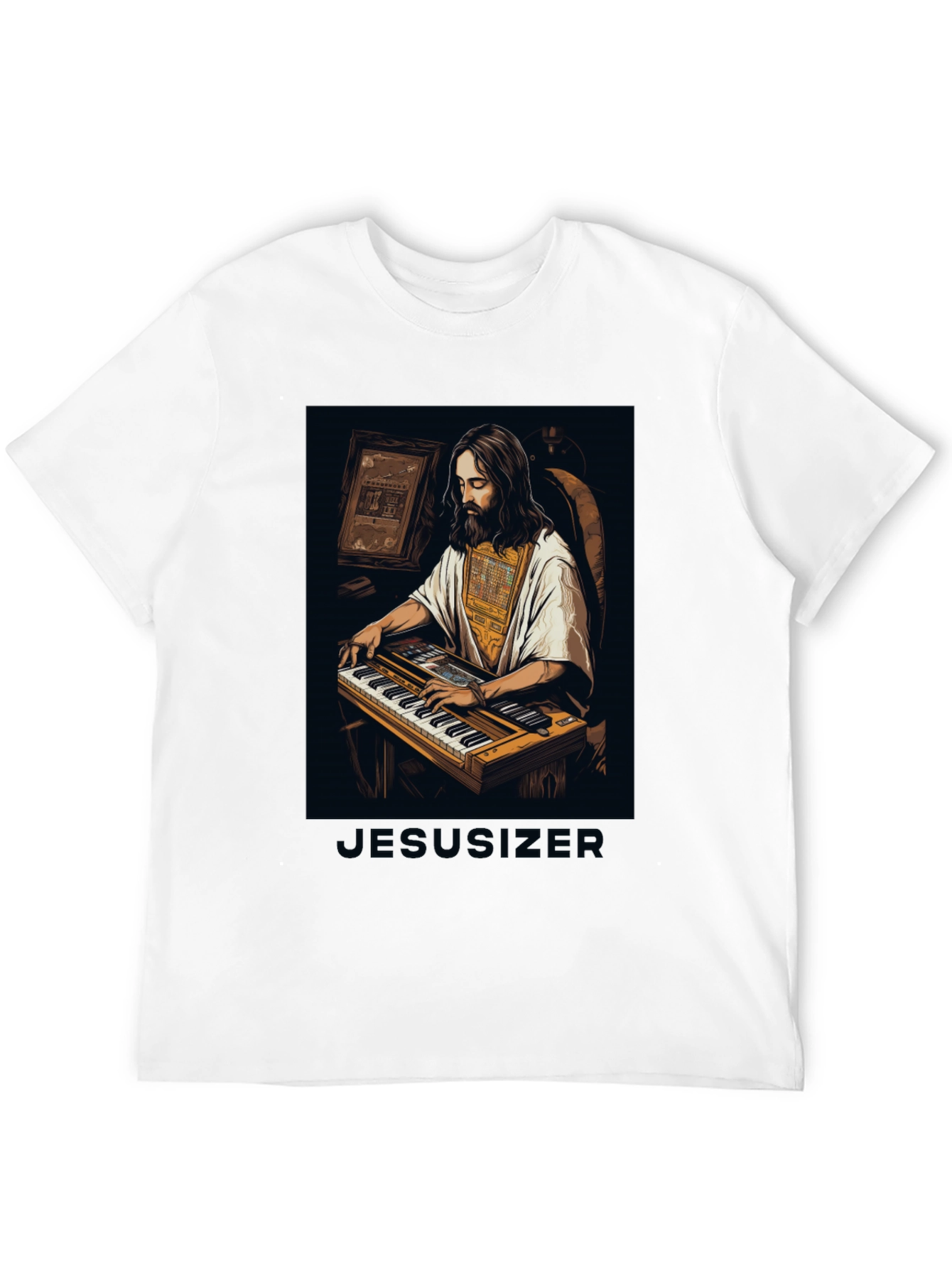Jesusizer Keyboardist Graphic Tee