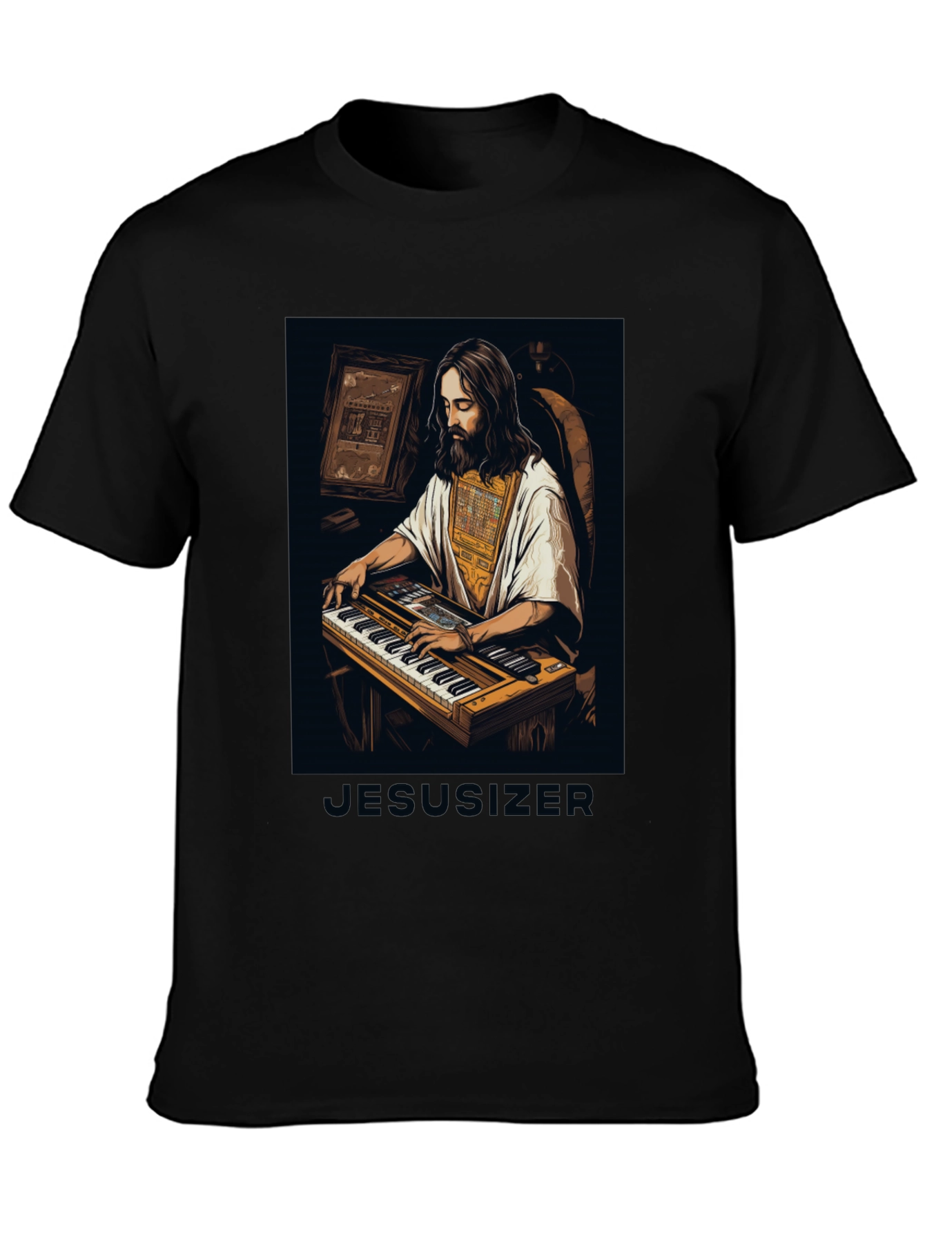 Jesusizer Keyboardist Graphic Tee