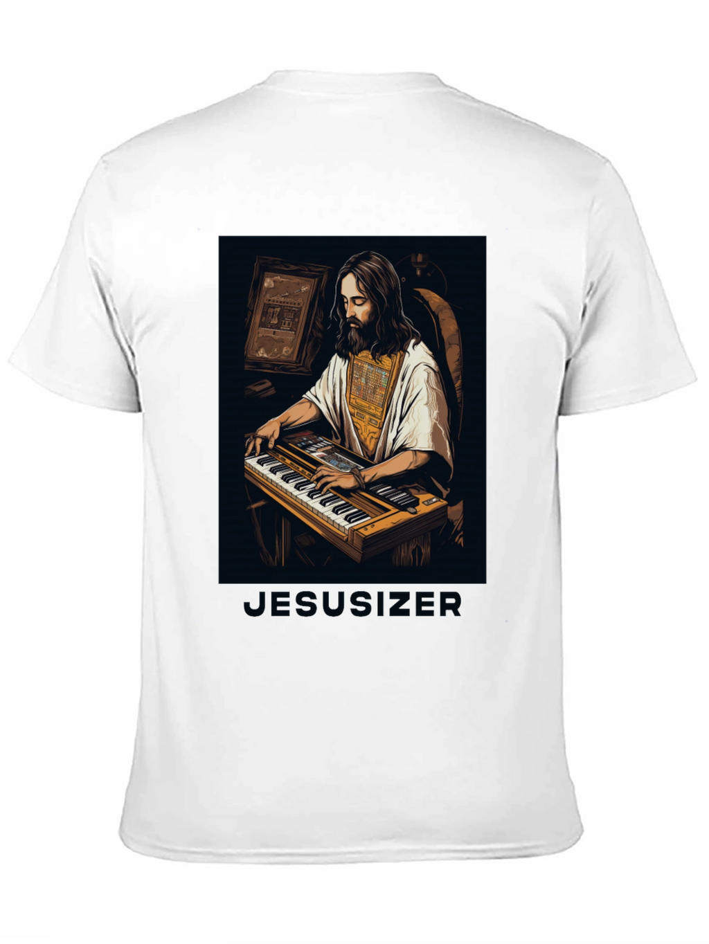 Jesusizer Keyboardist Graphic Tee