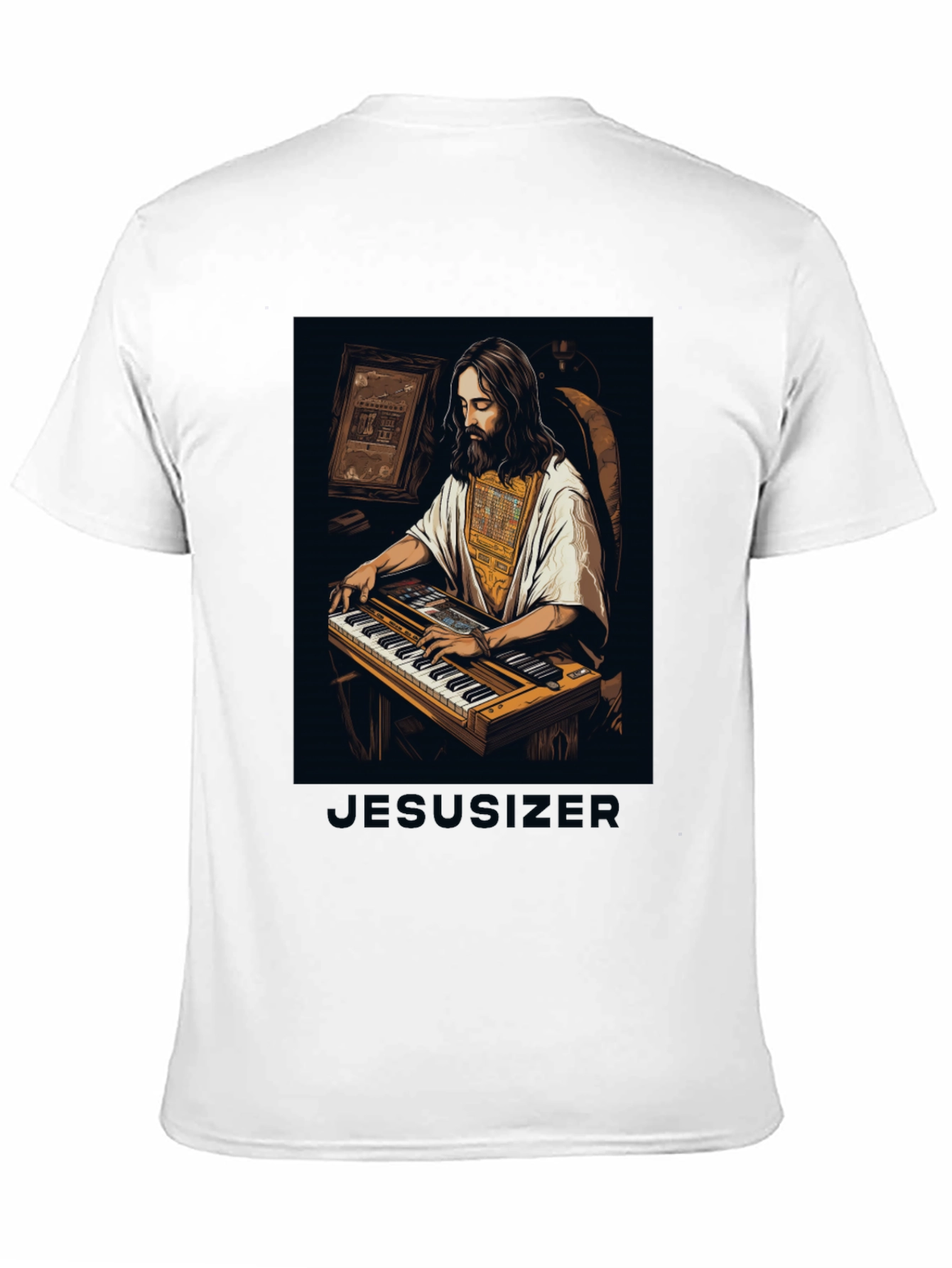 Jesusizer Keyboardist Graphic Tee