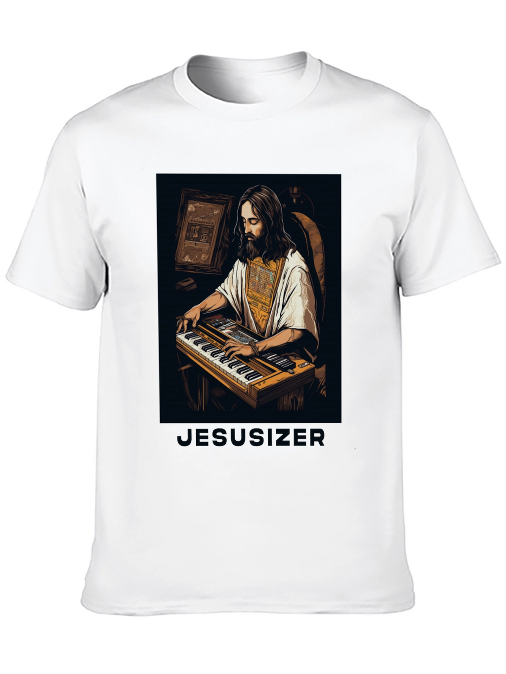 Jesusizer Keyboardist Graphic Tee