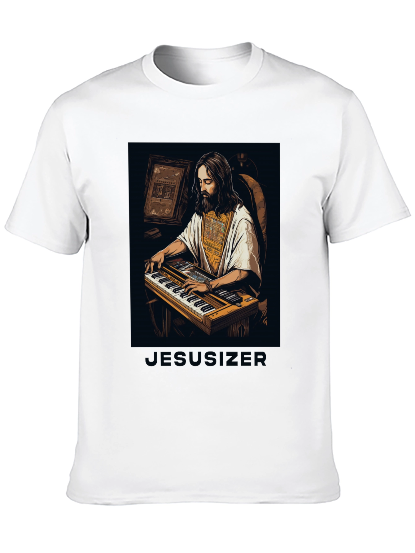 Jesusizer Keyboardist Graphic Tee