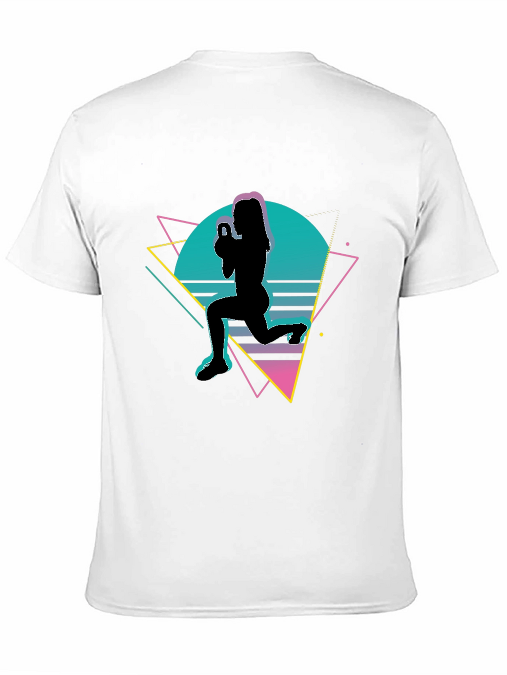 Retro Fitness Kettlebell Workout T-Shirt