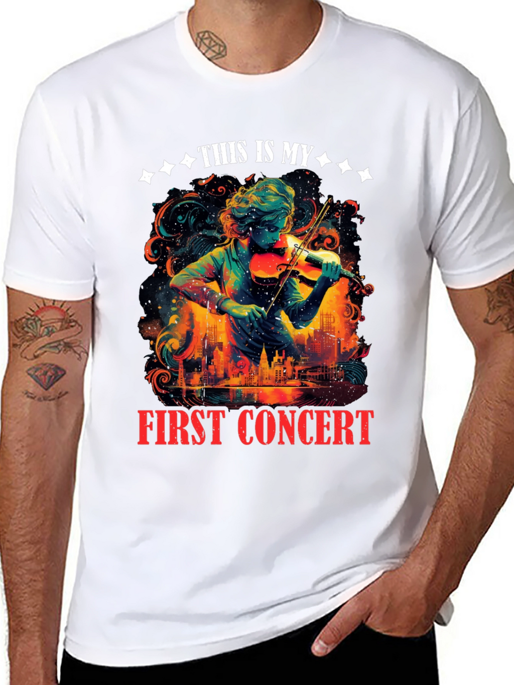 First Concert T-Shirt - Musician Tee