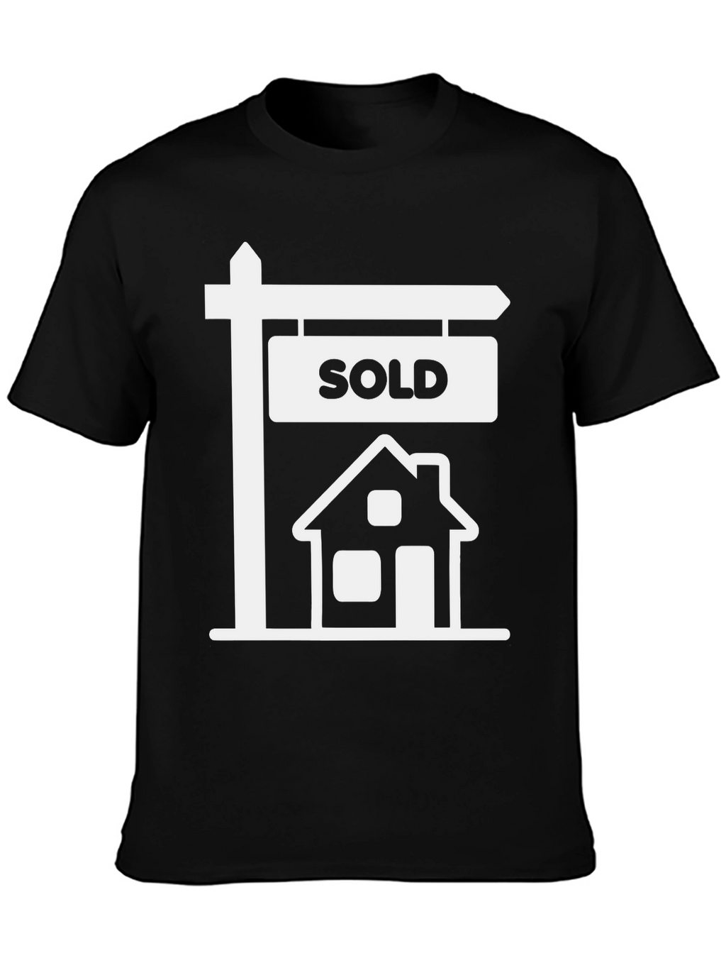 Sold House Graphic Tee - Real Estate T-Shirt