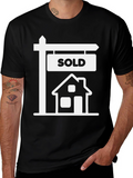 Sold House Graphic Tee - Real Estate T-Shirt