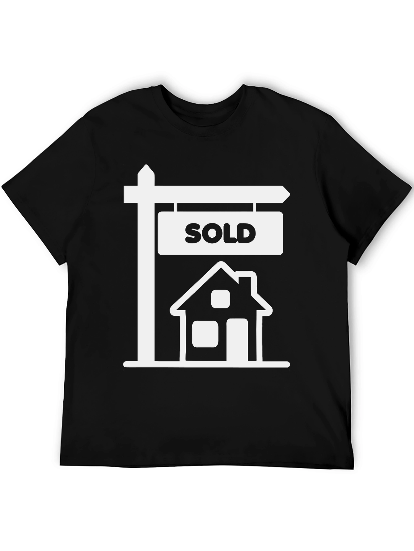 Sold House Graphic Tee - Real Estate T-Shirt
