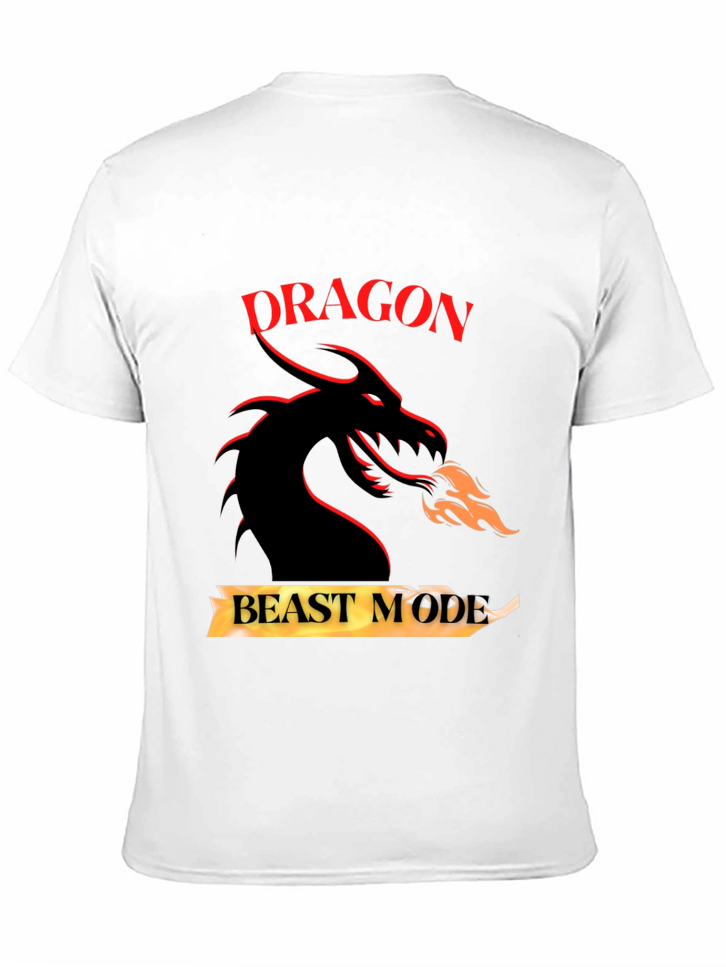Dragon Beast Mode Graphic Tee - Black