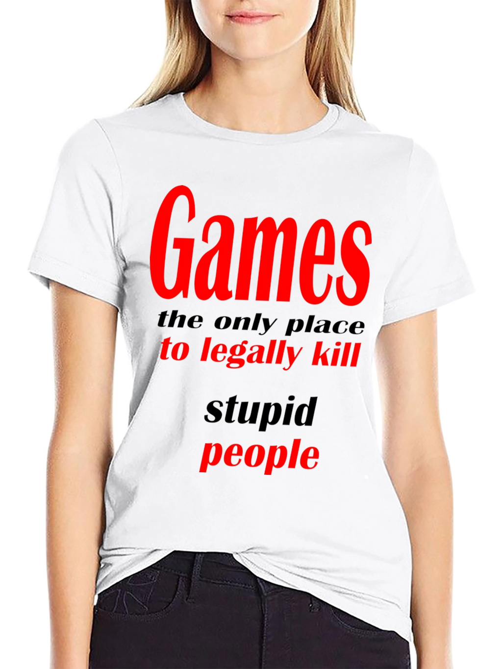 Games The Only Place To Legally Kill Graphic T-Shirt