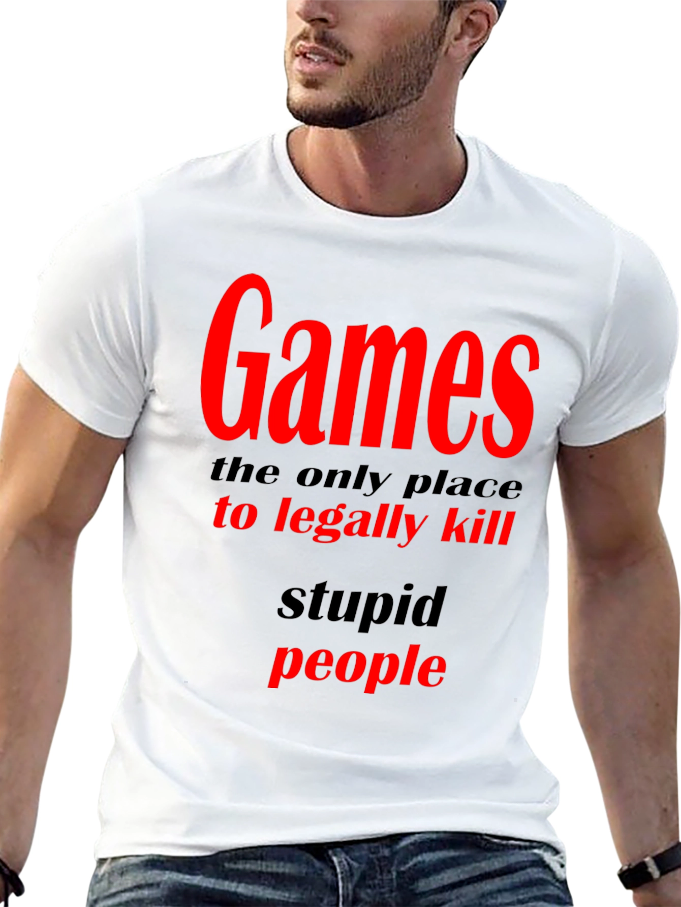 Games The Only Place To Legally Kill Graphic T-Shirt