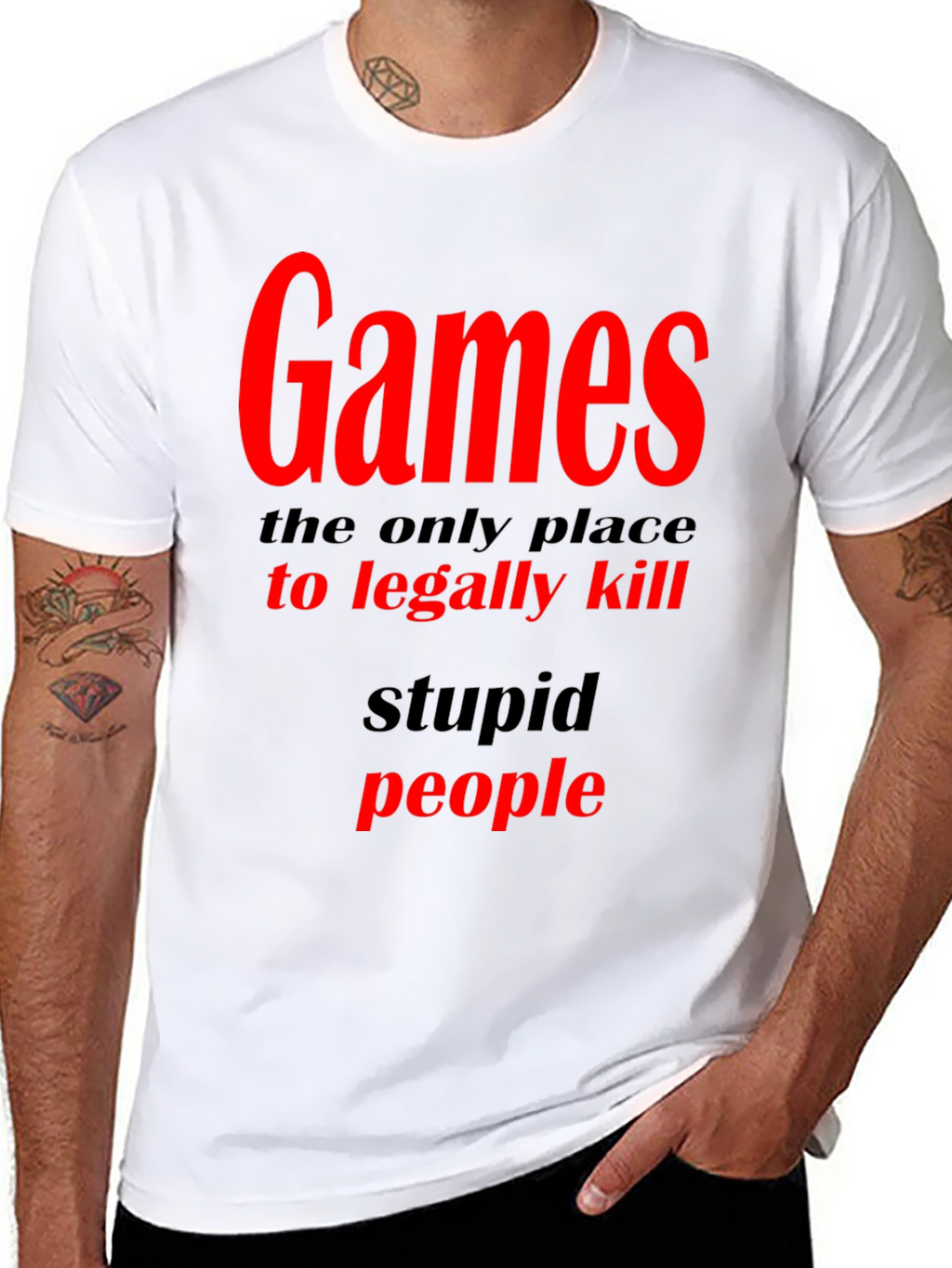 Games The Only Place To Legally Kill Graphic T-Shirt