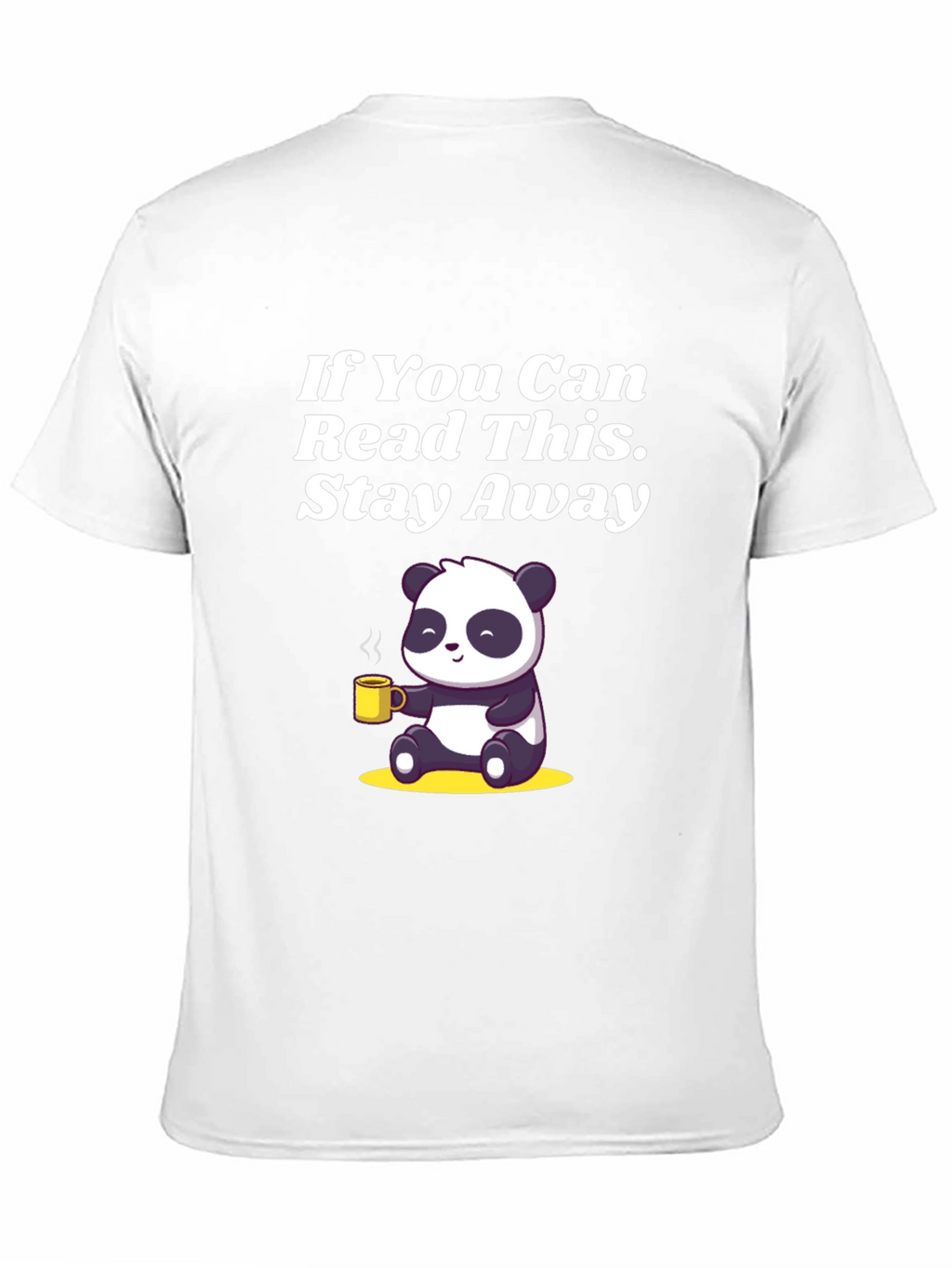 Stay Away Panda T-Shirt - Graphic Tee