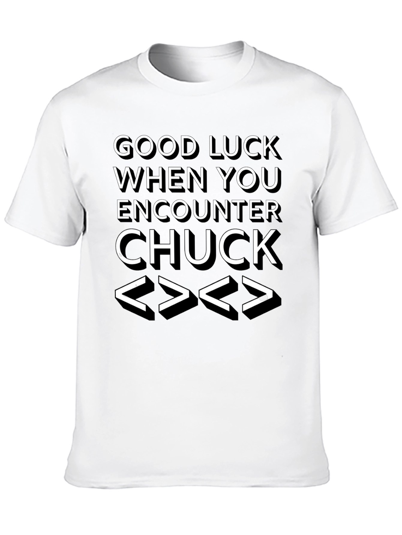 Good Luck Chuck Funny Novelty T-Shirt