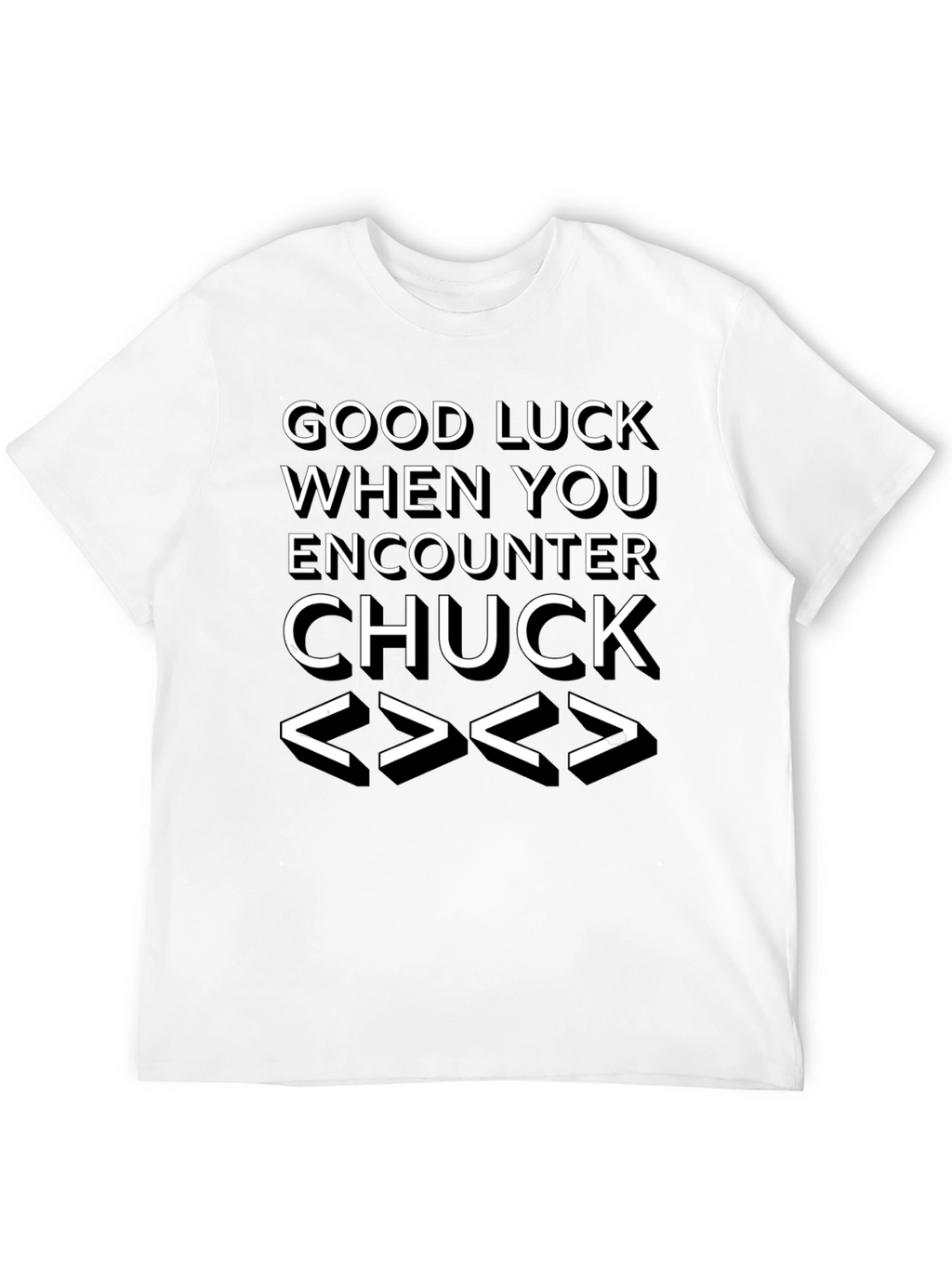Good Luck Chuck Funny Novelty T-Shirt