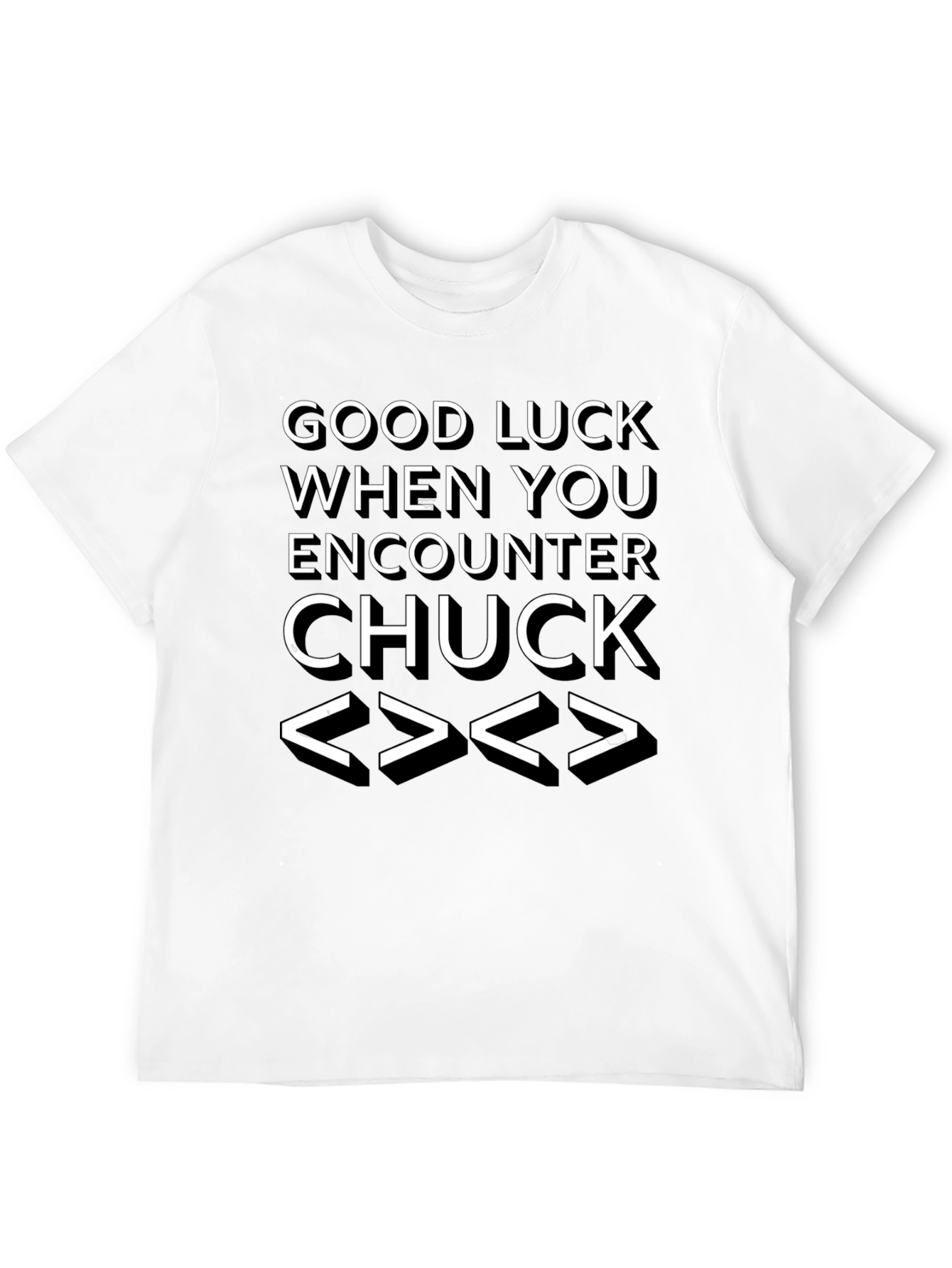 Good Luck Chuck Funny Novelty T-Shirt