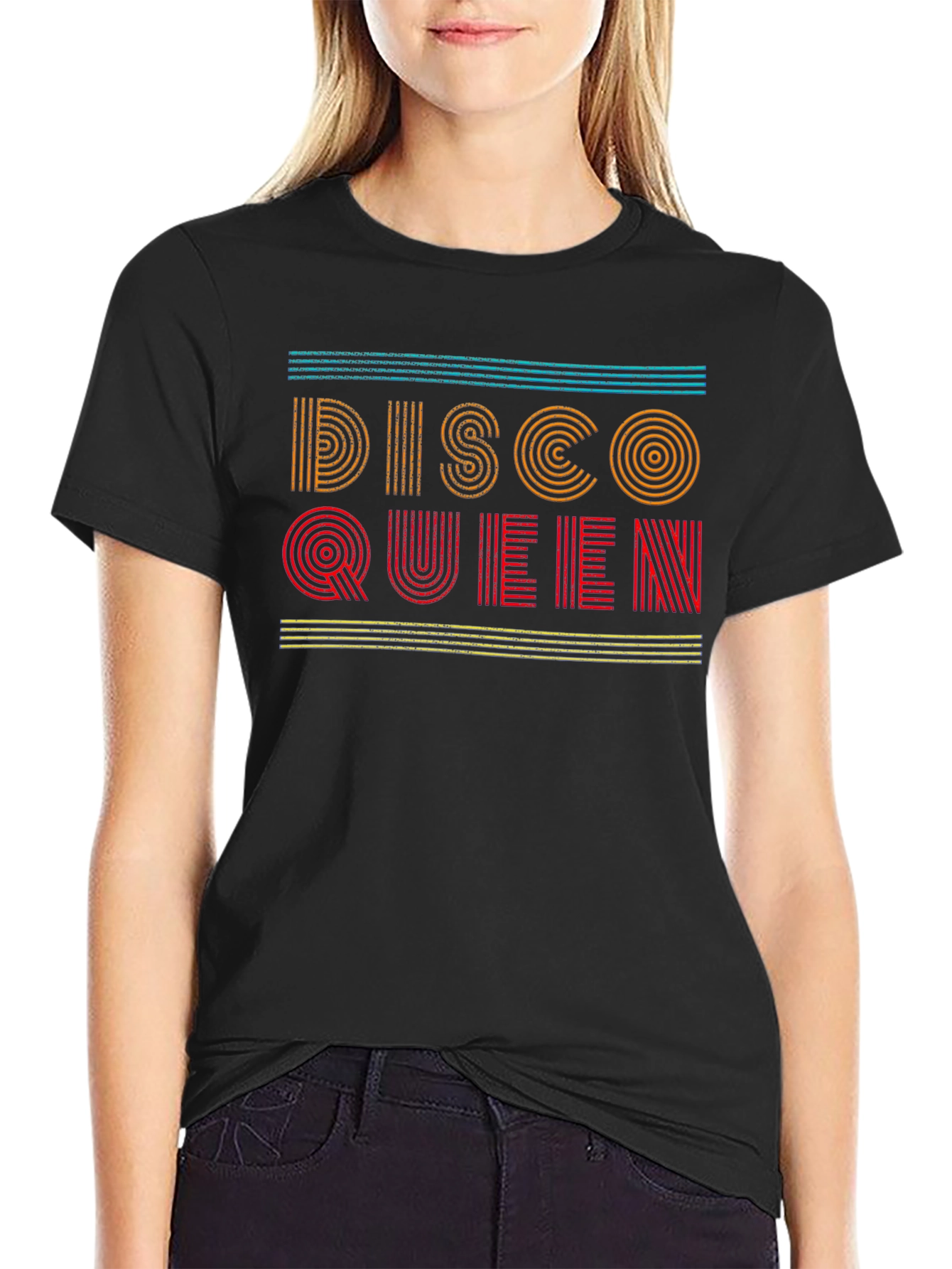 Retro Disco Queen Graphic Tee