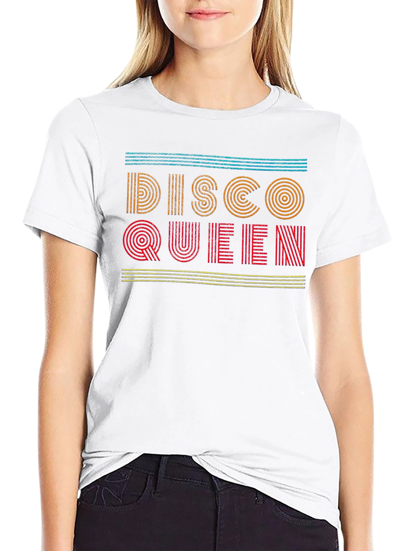 Retro Disco Queen Graphic Tee