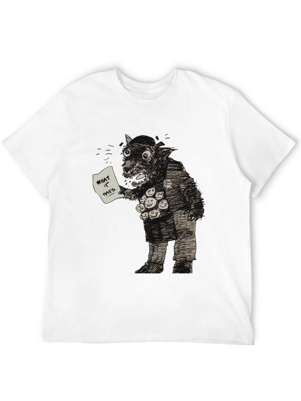 Monster Graphic Tee - What It Says
