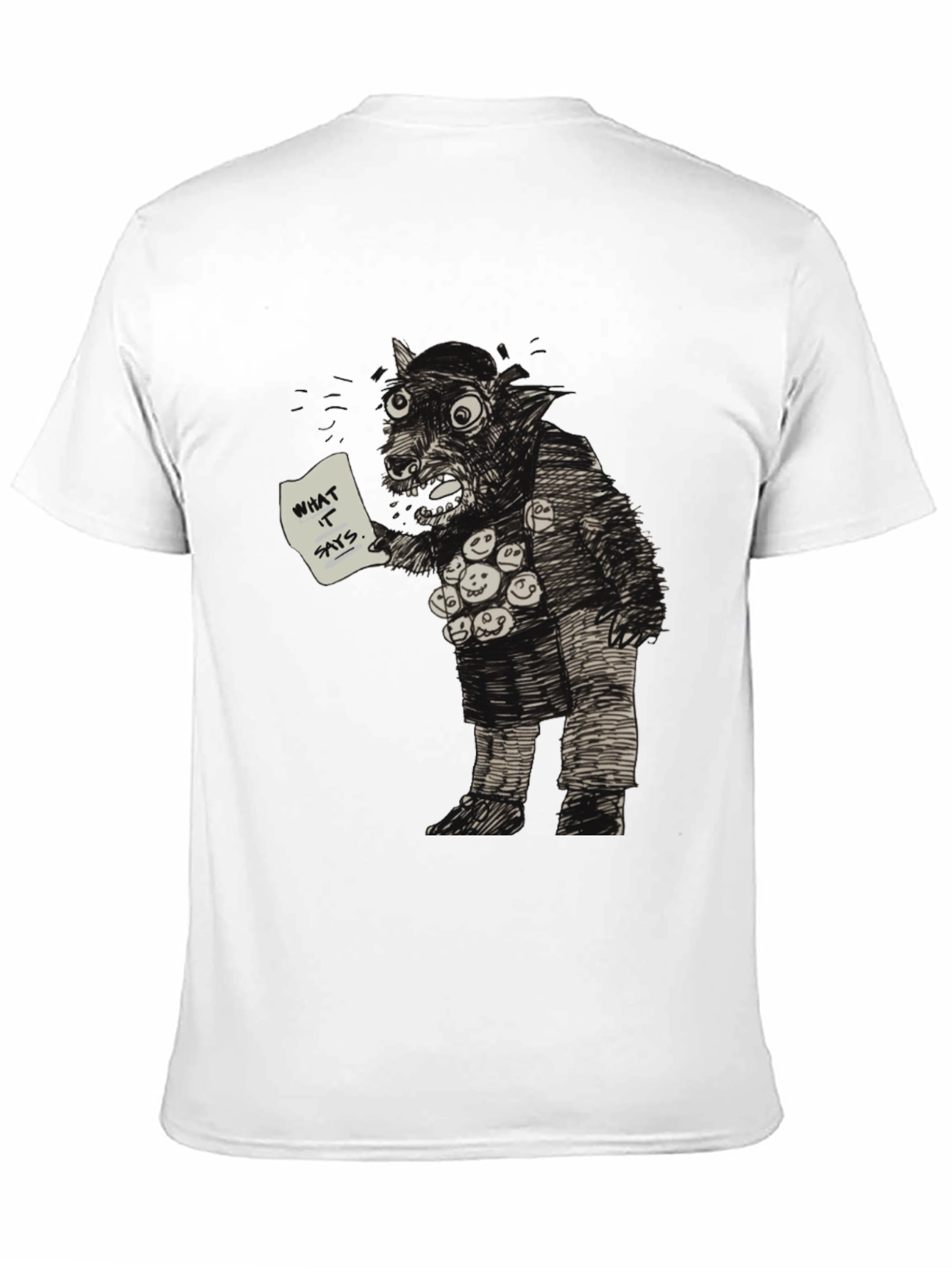 Monster Graphic Tee - What It Says