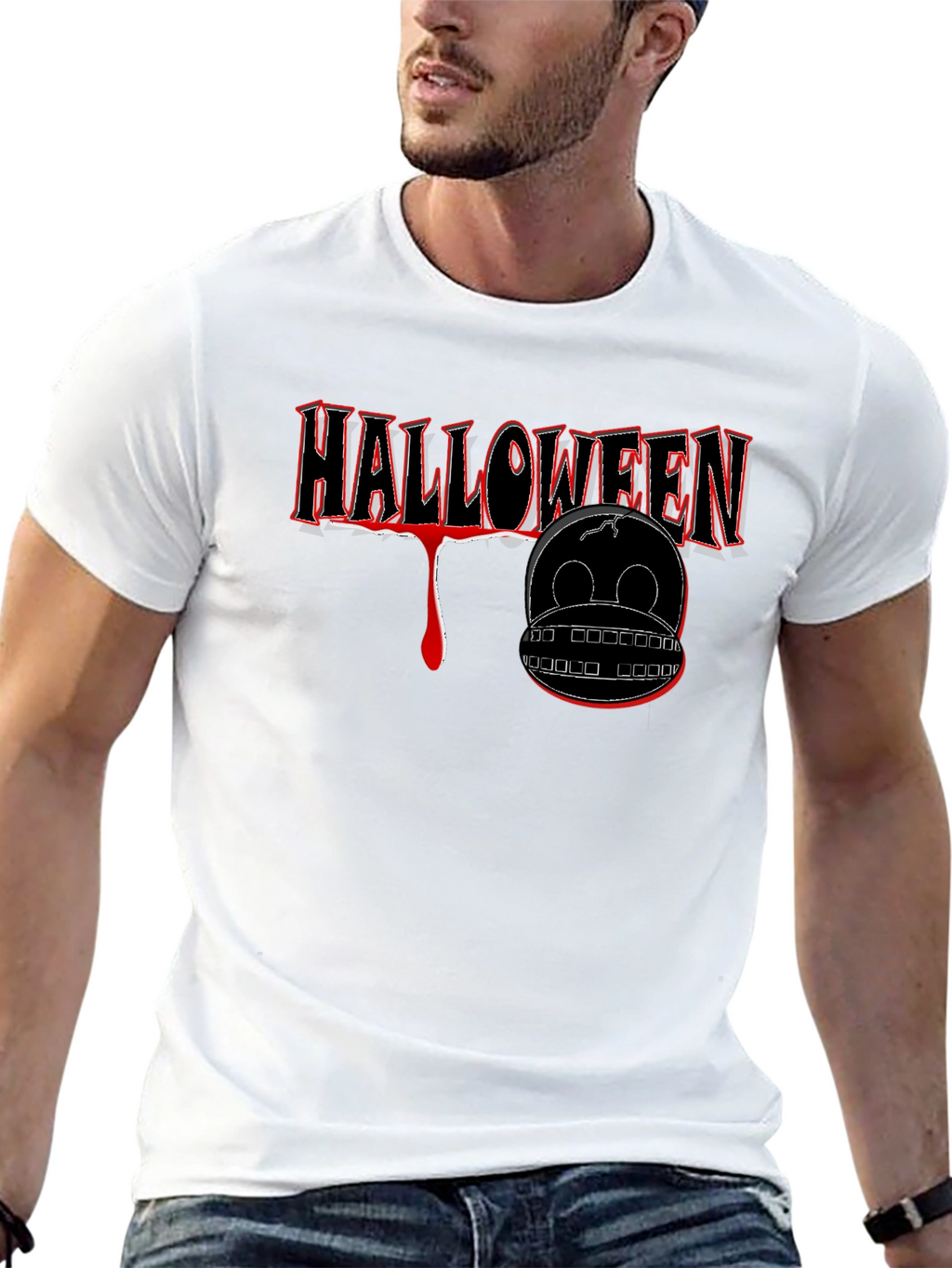 Halloween Graphic Tee - Spooky Season