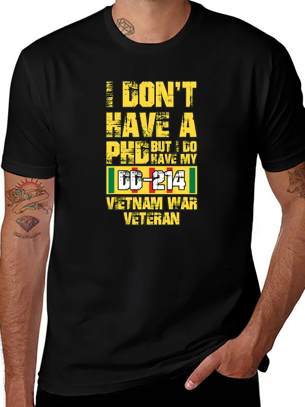 Vietnam Veteran DD-214 T-Shirt