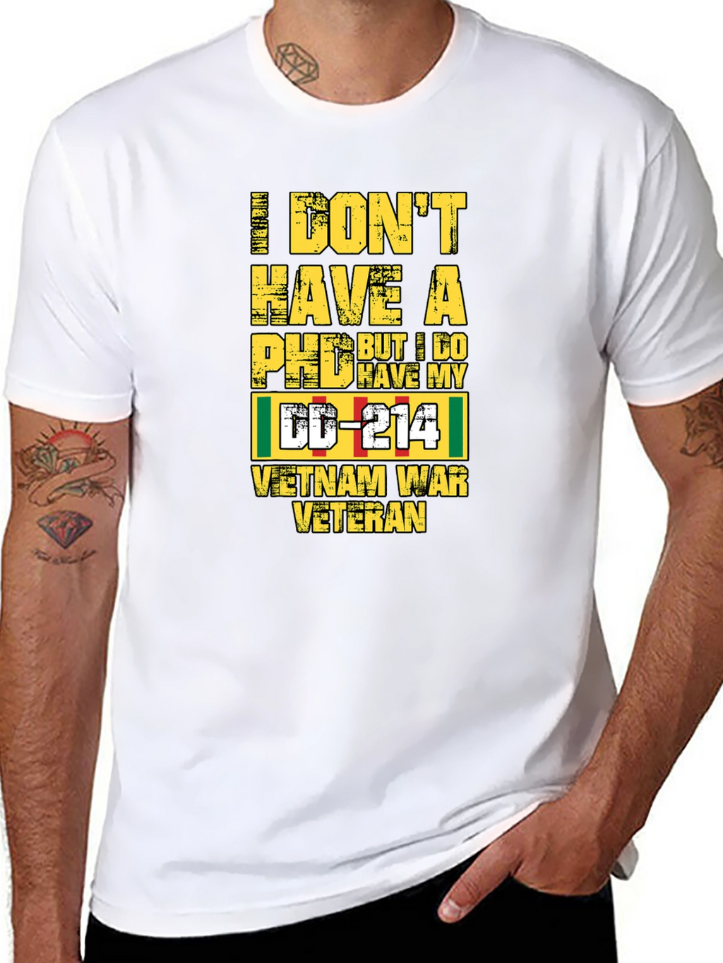 Vietnam Veteran DD-214 T-Shirt