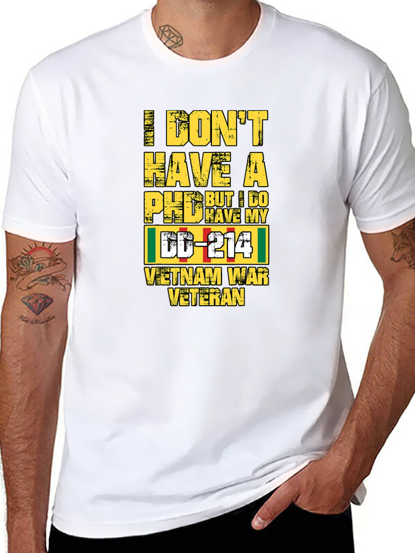 Vietnam Veteran DD-214 T-Shirt