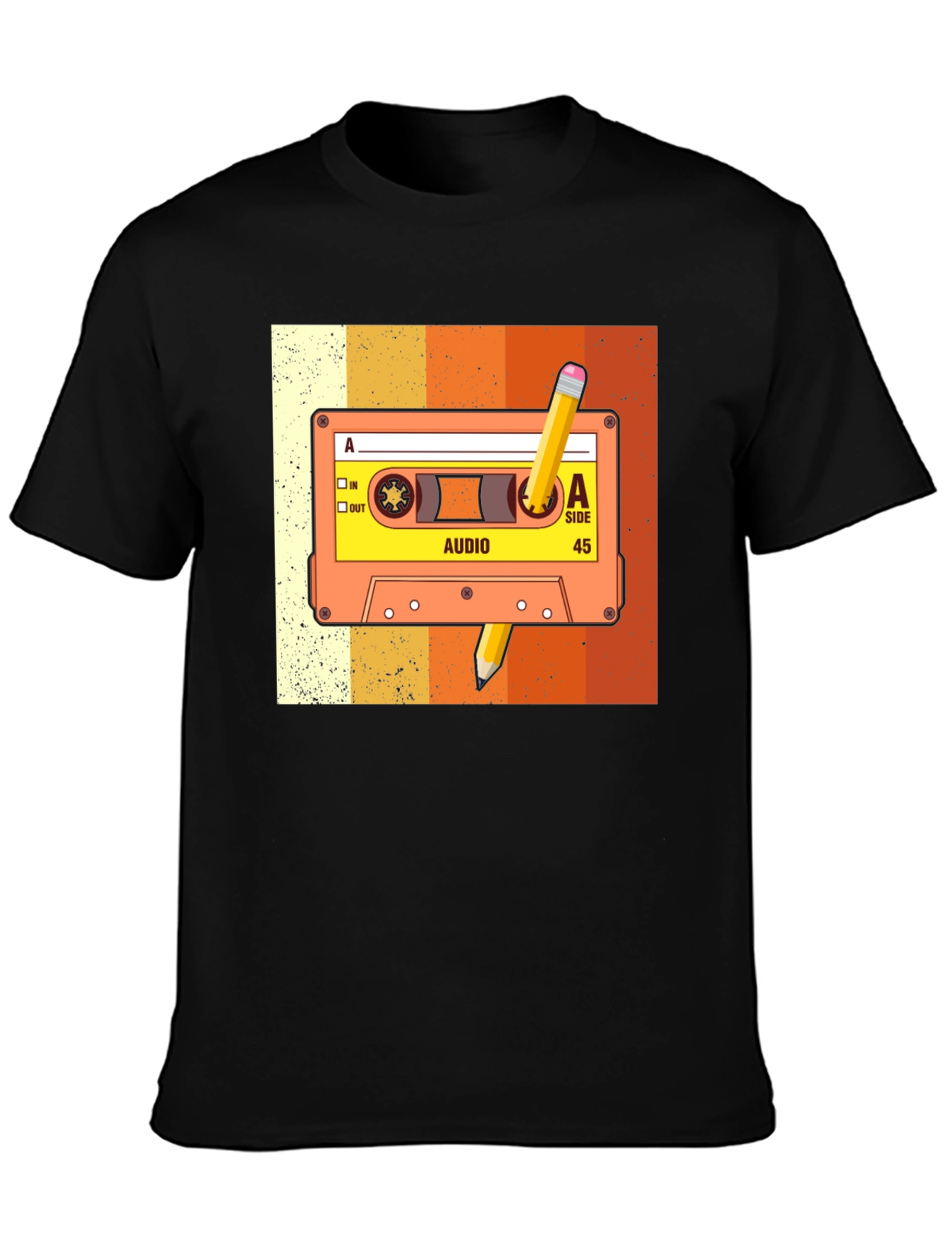Retro Cassette Tape Graphic Tee - Music Lover T-Shirt