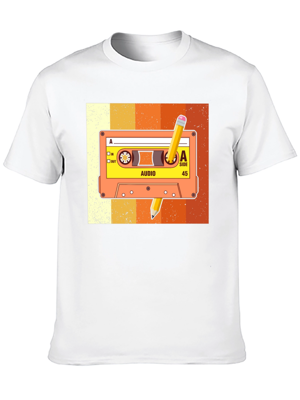 Retro Cassette Tape Graphic Tee - Music Lover T-Shirt