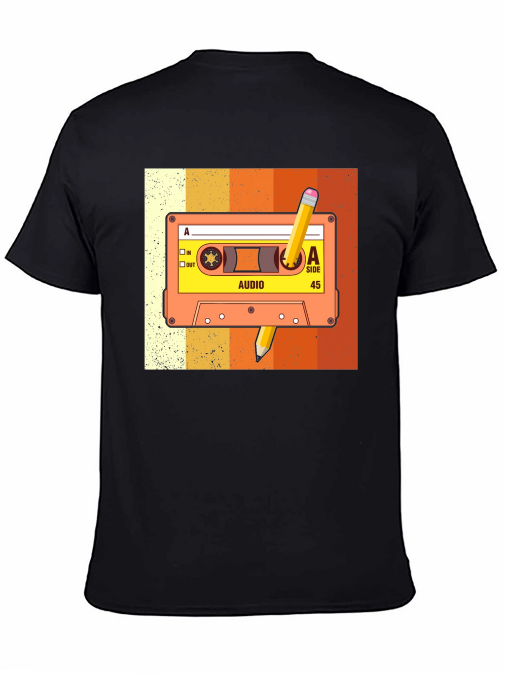 Retro Cassette Tape Graphic Tee - Music Lover T-Shirt