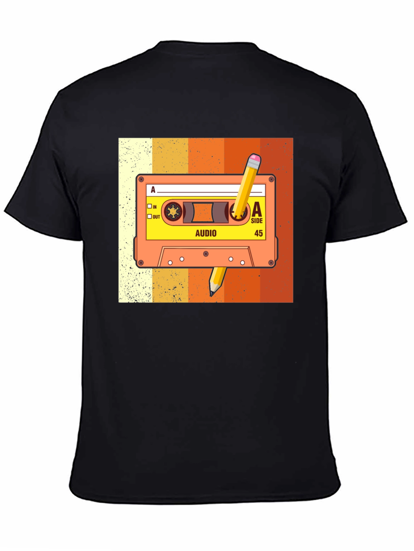 Retro Cassette Tape Graphic Tee - Music Lover T-Shirt