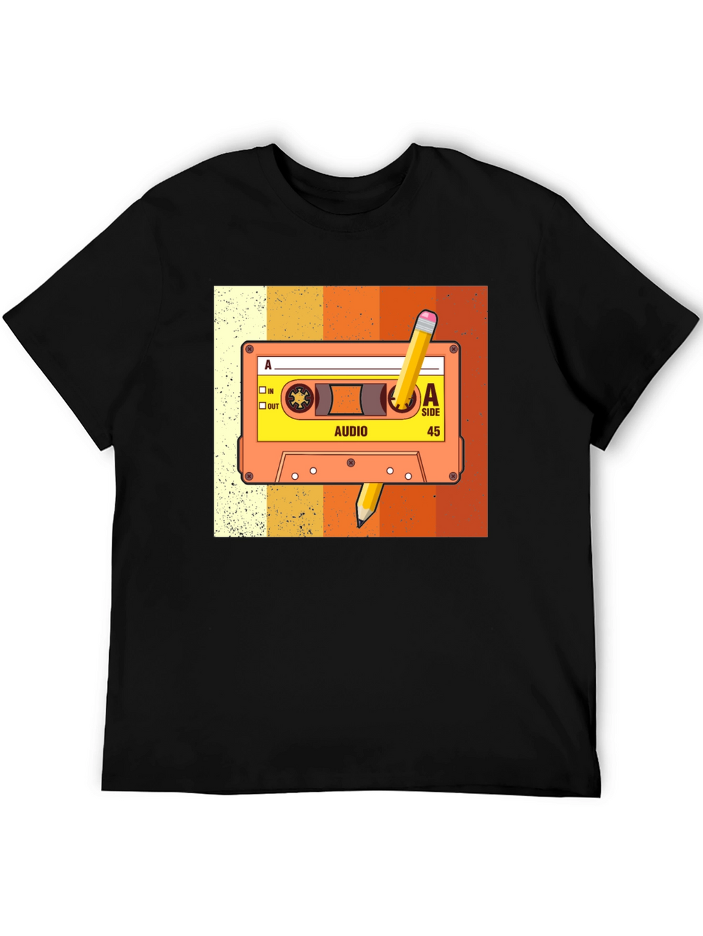 Retro Cassette Tape Graphic Tee - Music Lover T-Shirt
