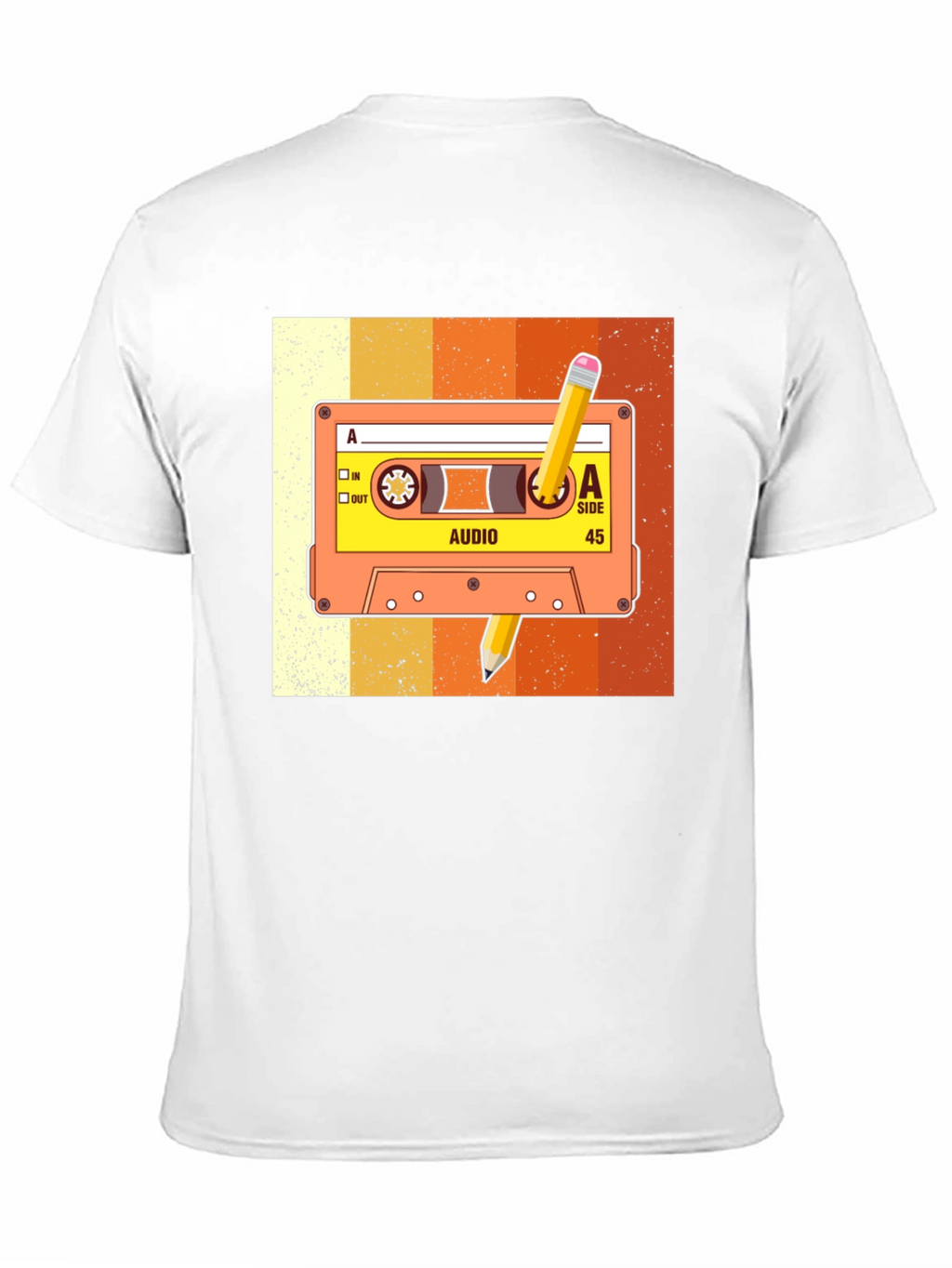 Retro Cassette Tape Graphic Tee - Music Lover T-Shirt