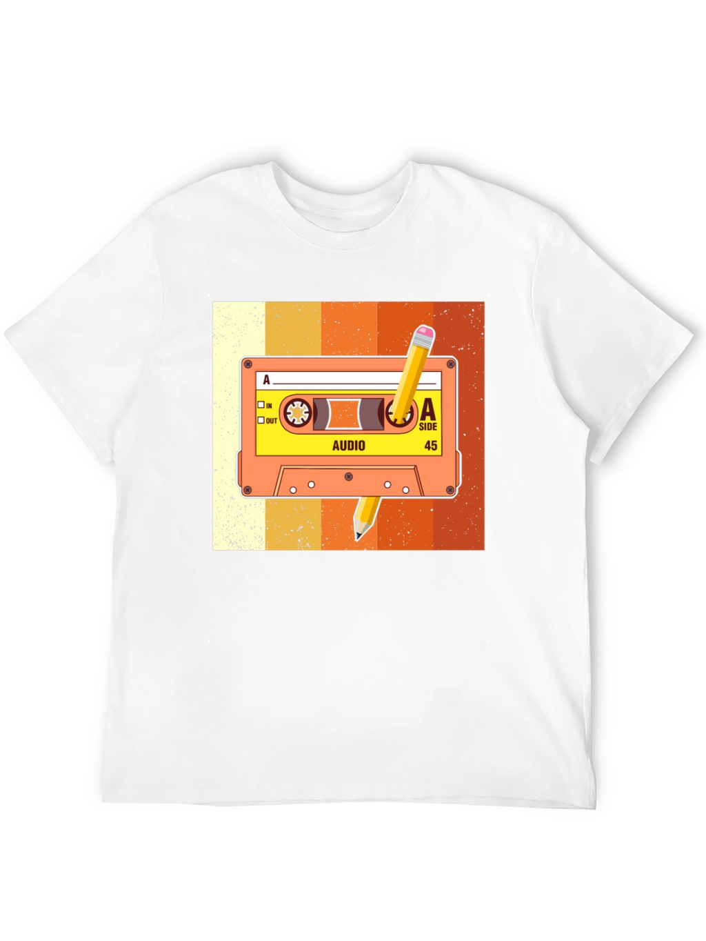 Retro Cassette Tape Graphic Tee - Music Lover T-Shirt
