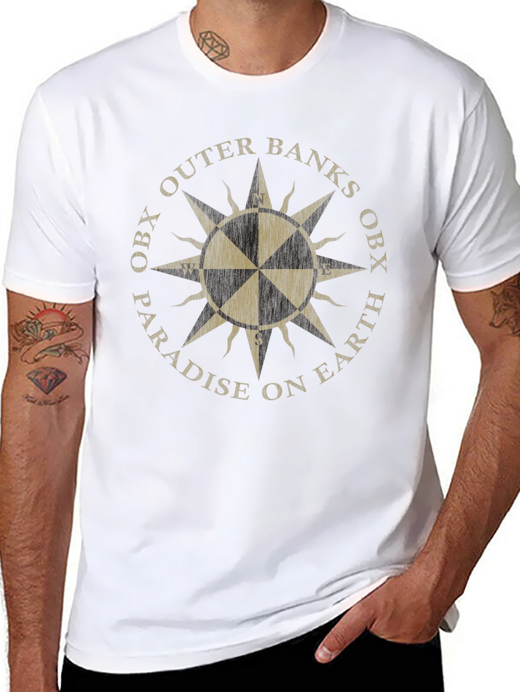 Outer Banks OBX Compass T-Shirt