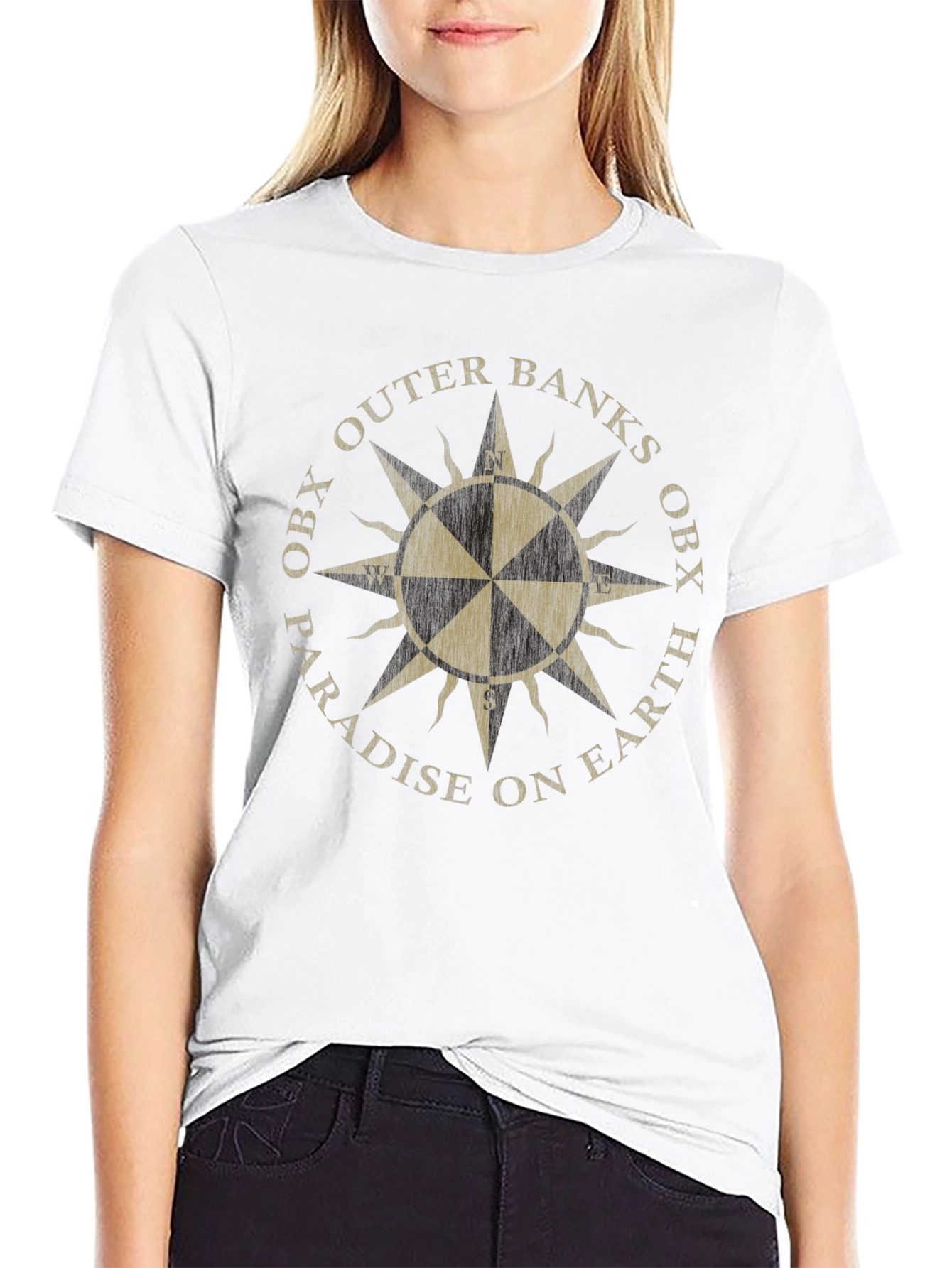 Outer Banks OBX Compass T-Shirt