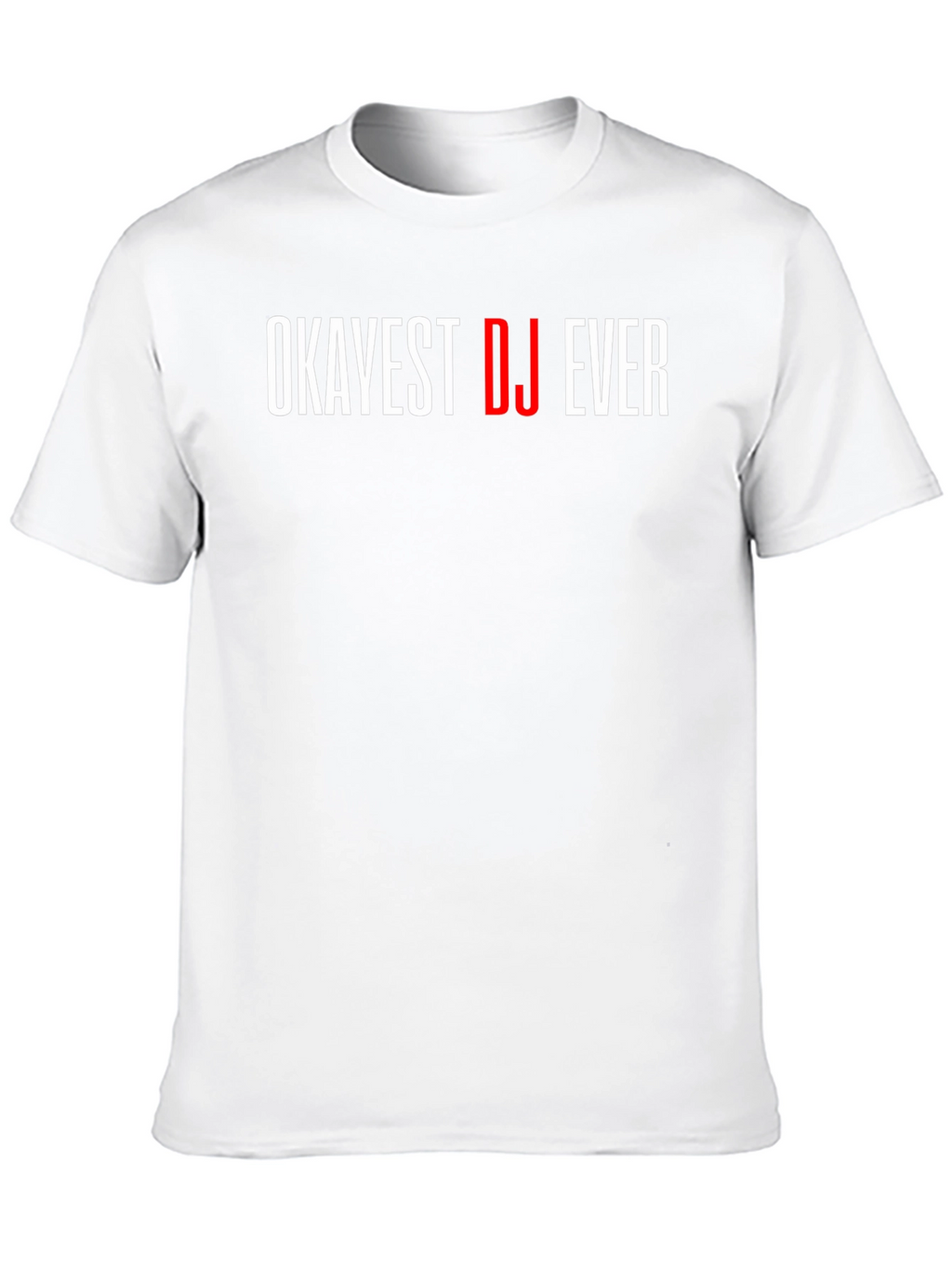 Okayest DJ Ever Graphic Tee - Black