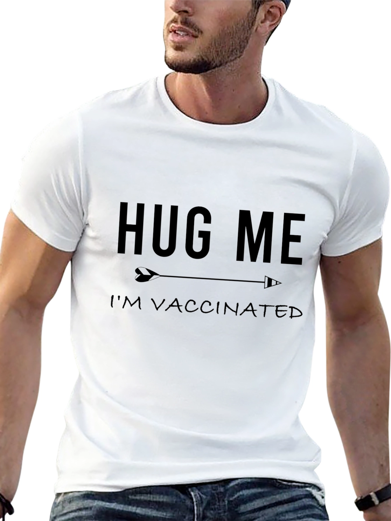 Hug Me Im Vaccinated T-Shirt