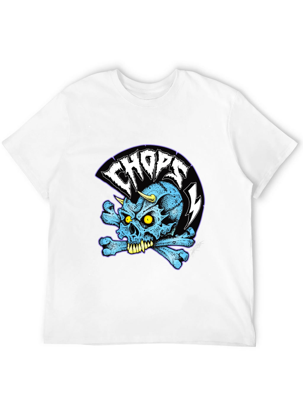Skull & Crossbones Graphic T-Shirt - Black