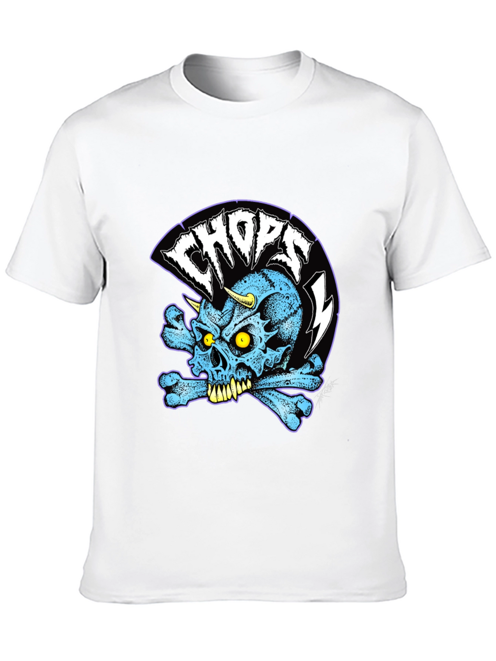 Skull & Crossbones Graphic T-Shirt - Black