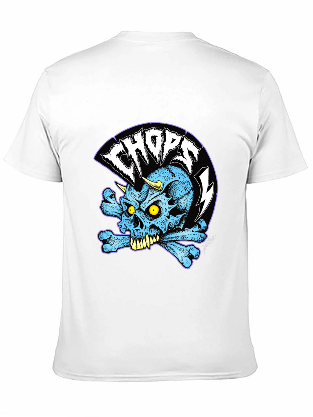 Skull & Crossbones Graphic T-Shirt - Black