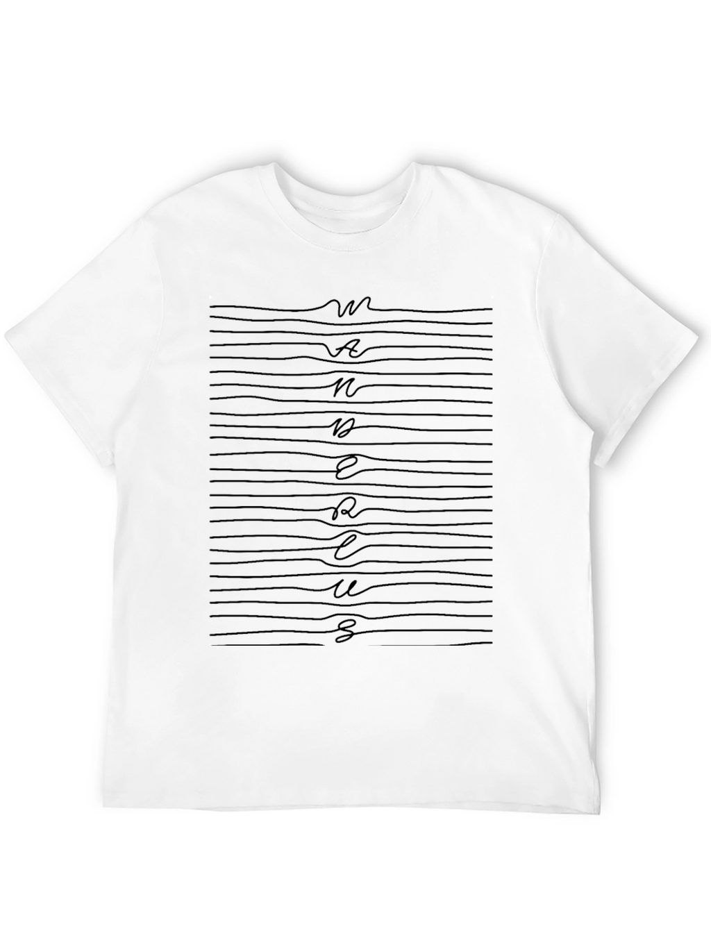 Mens Black Numerous Graphic Print T-Shirt
